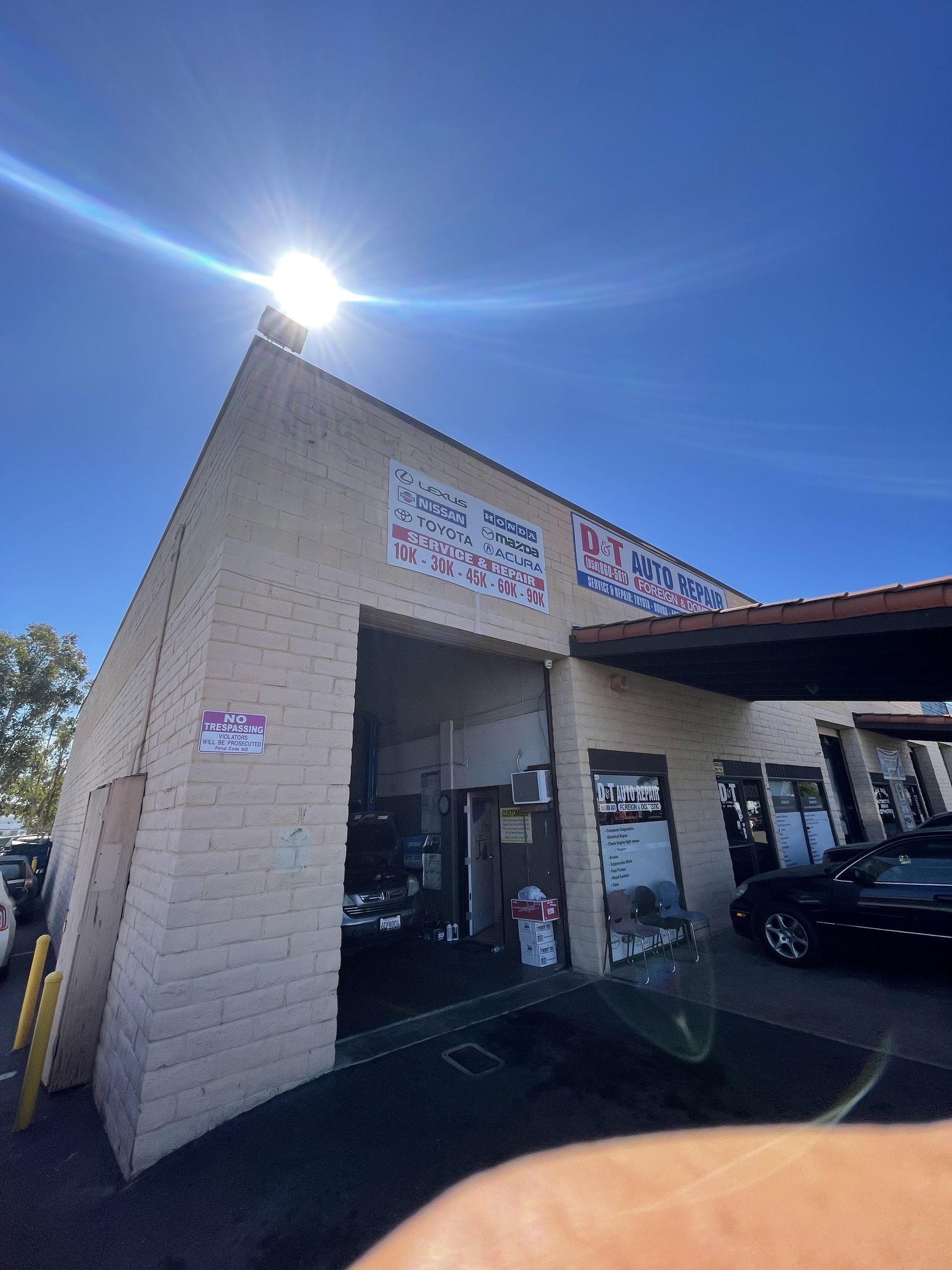 D&T Auto Repair building